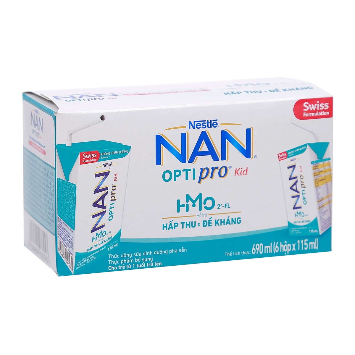 Sữa Nan Optipro Kid HMO 6x115ml cho bé từ 1 tuổi trở lên - hình 6