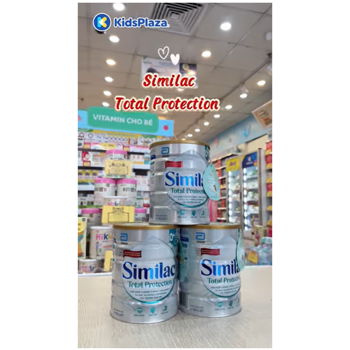 Sữa Similac Total Protection số 0+ 850g (cho bé 0-12 tháng tuổi) - video