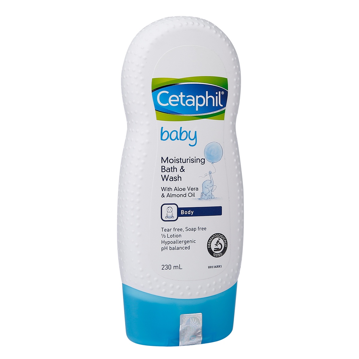 Sữa tắm dưỡng ẩm toàn thân Cetaphil 230ml - mặt phải