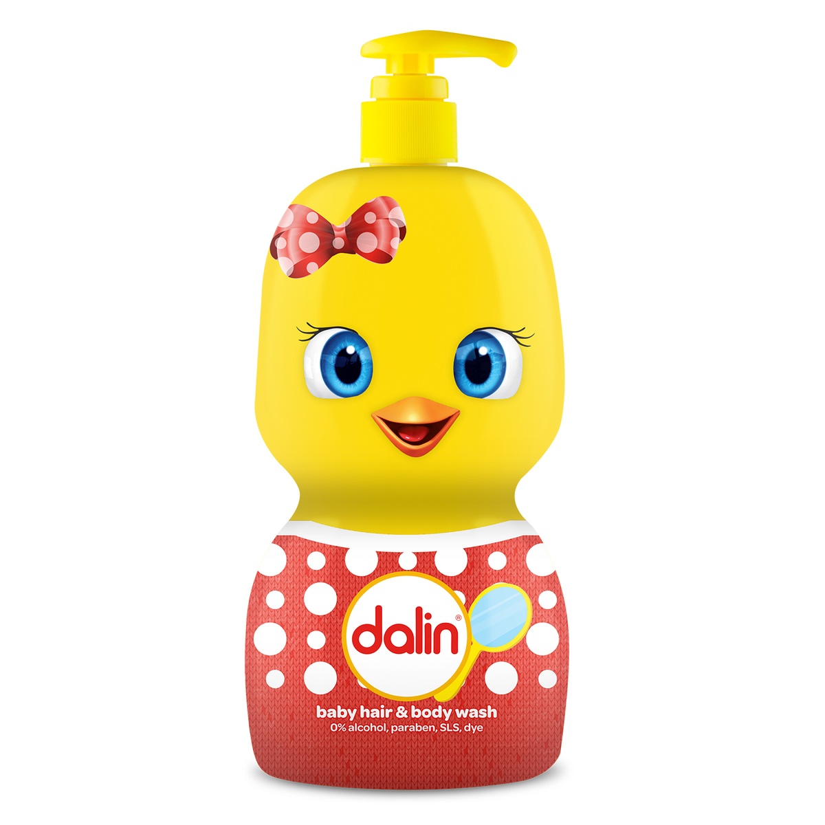 Sữa tắm gội trẻ em Dalin 650ml - mặt phải
