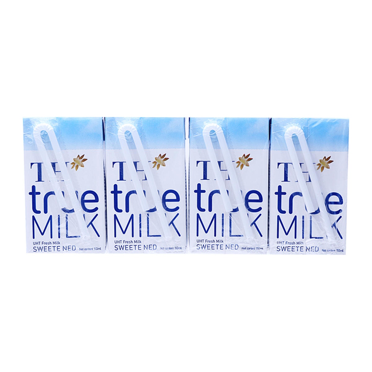 Sữa tươi tiệt trùng có đường TH True Milk 110ml - mặt phải