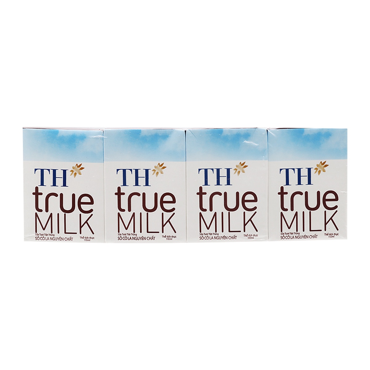 Sữa tươi tiệt trùng TH True Milk vị Socola 110ml - mặt phải
