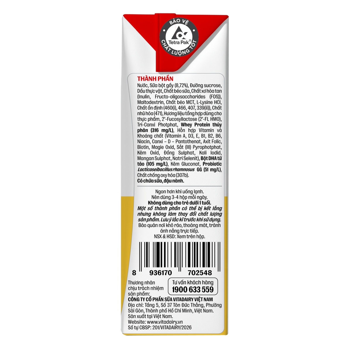 Sữa uống dinh dưỡng Oggi Gold Pro 4*110ml - hình 6
