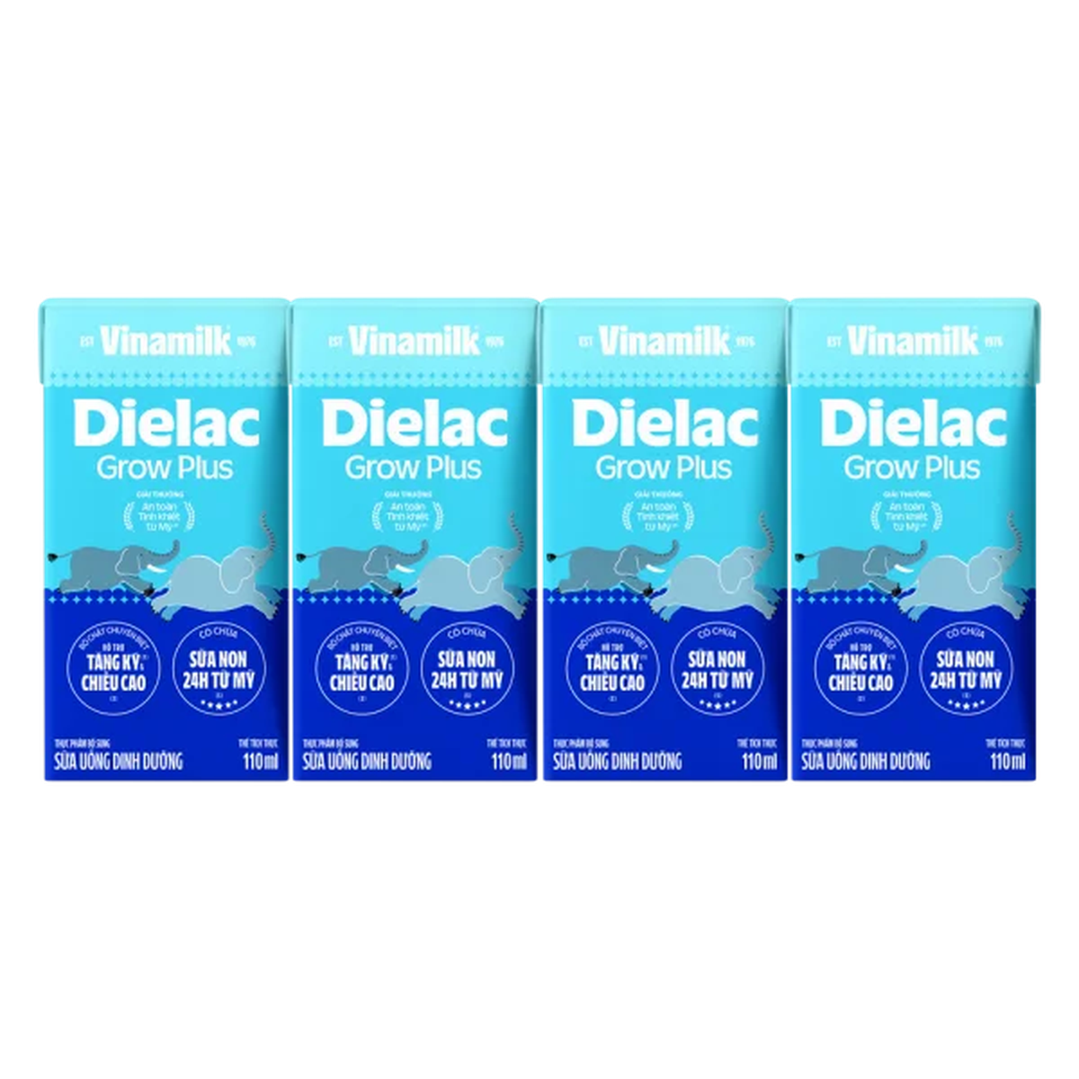 Sữa uống dinh dưỡng Dielac Grow Plus New (4x110ml) cho bé trên 1 tuổi - hình 6
