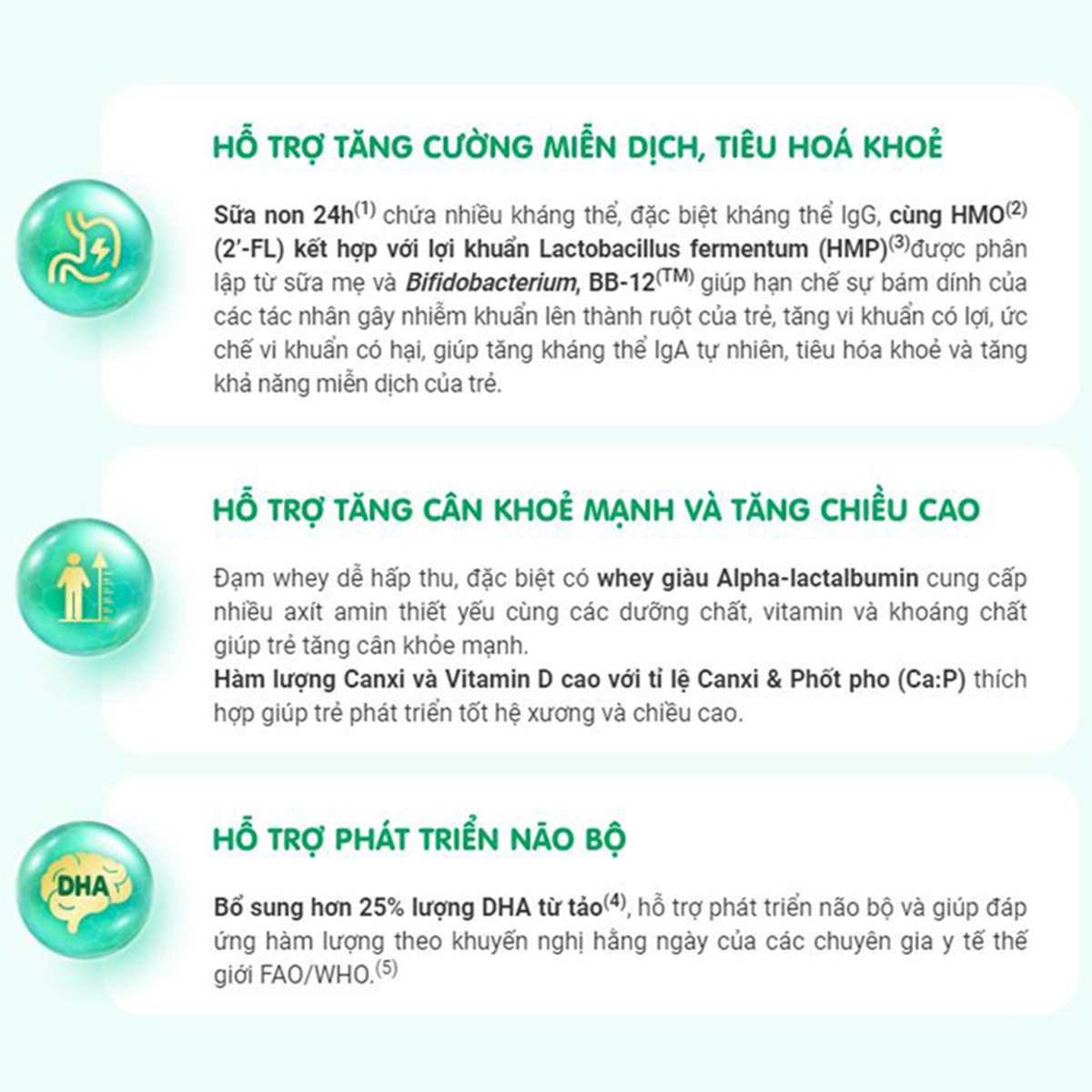 Sữa uống dinh dưỡng Vinamilk ColosGold 4x110ml - mặt trái