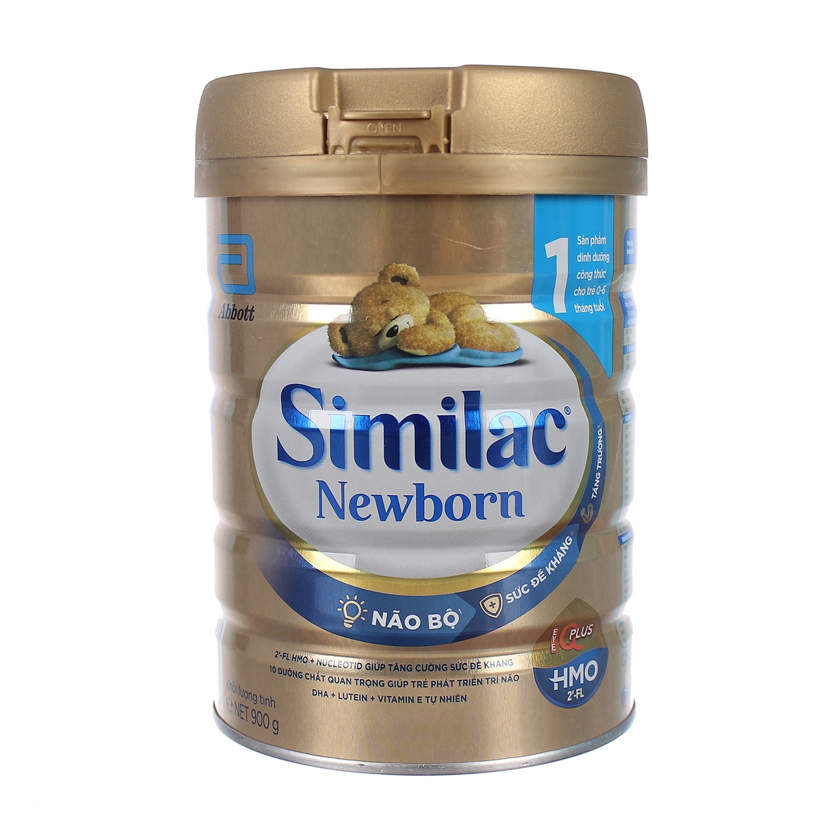 Sữa Similac IQ HMO Gold Lable Newborn 900g (0-6 tháng) - mặt trước