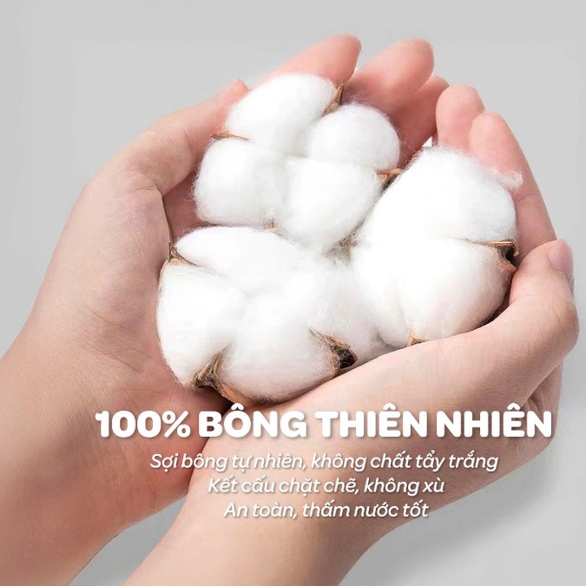 Tăm bông 2 đầu xoắn và dẹt Dr Papie 200 que - mặt phải