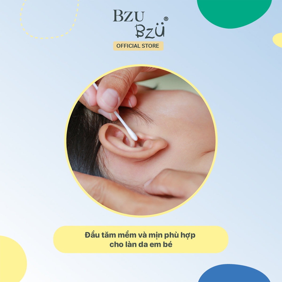 Tăm bông Bzu Bzu 200 que - hình 6