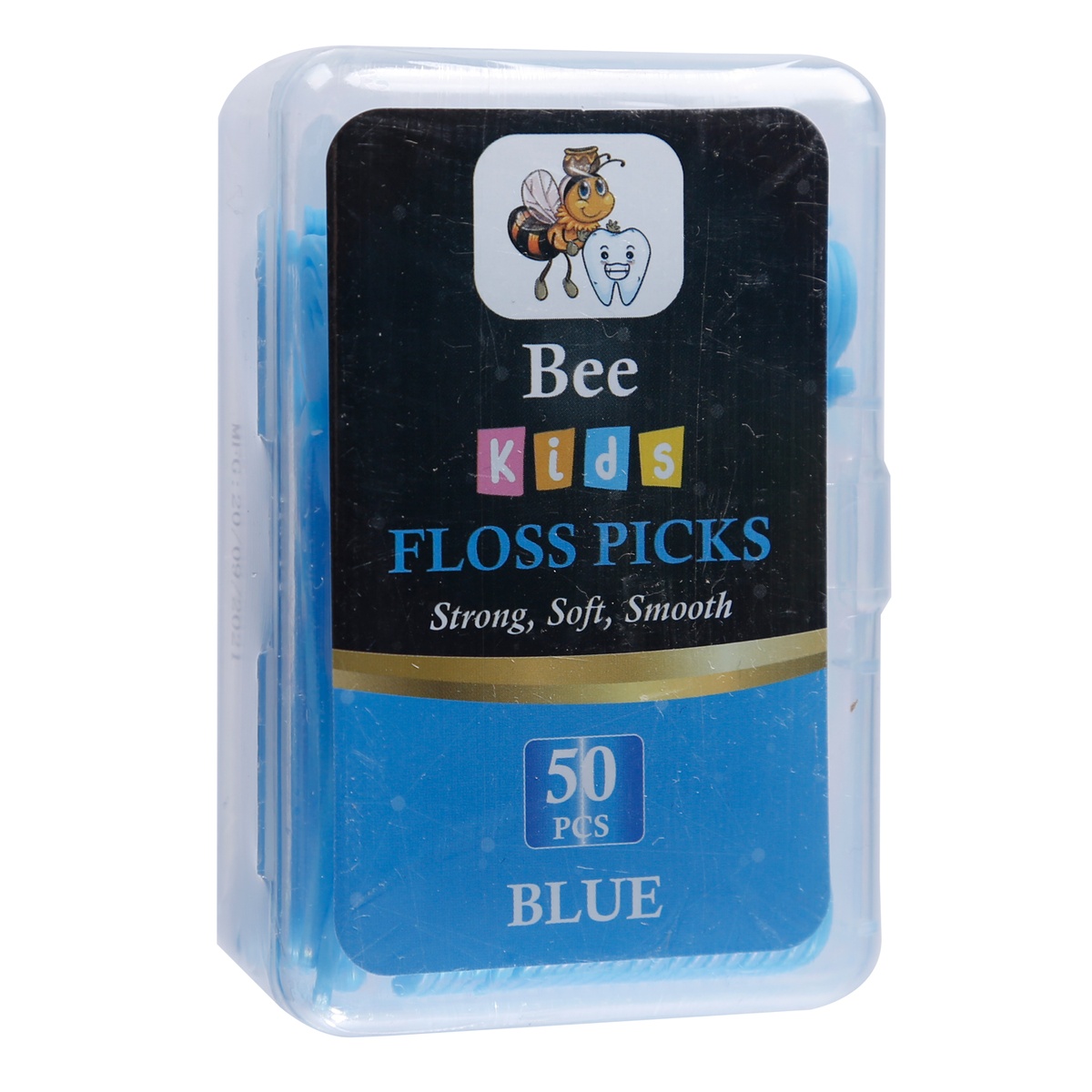 Tăm chỉ nha khoa Bee Kids Floss Picks 50pcs (Màu ngẫu nhiên)