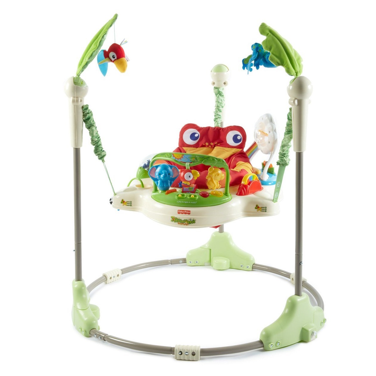 Đồ chơi tập đứng Jumperoo Fisher Price Rainforest  P0105 - hình 9