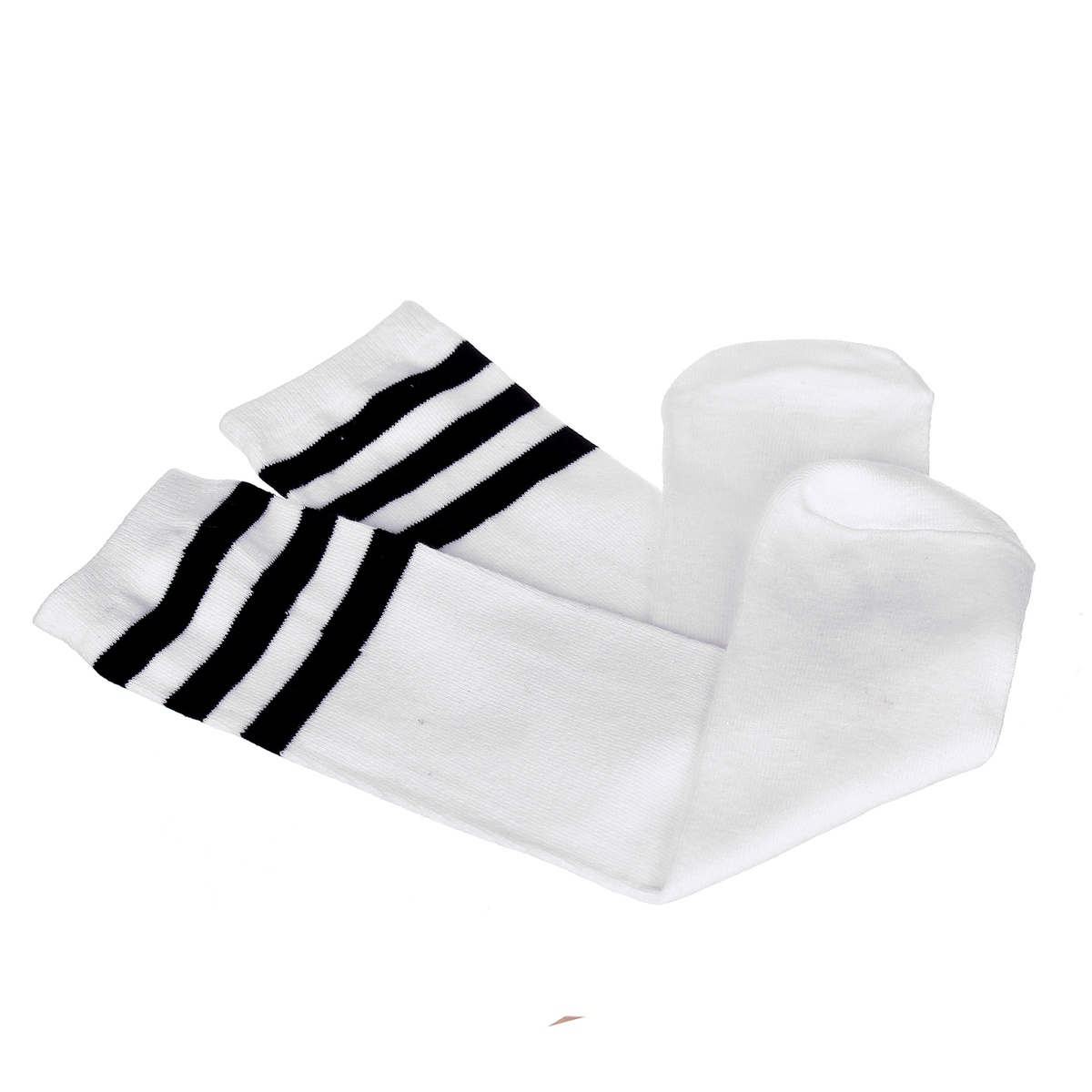 Vớ ống kẻ 3 đường cho bé - mặt trái