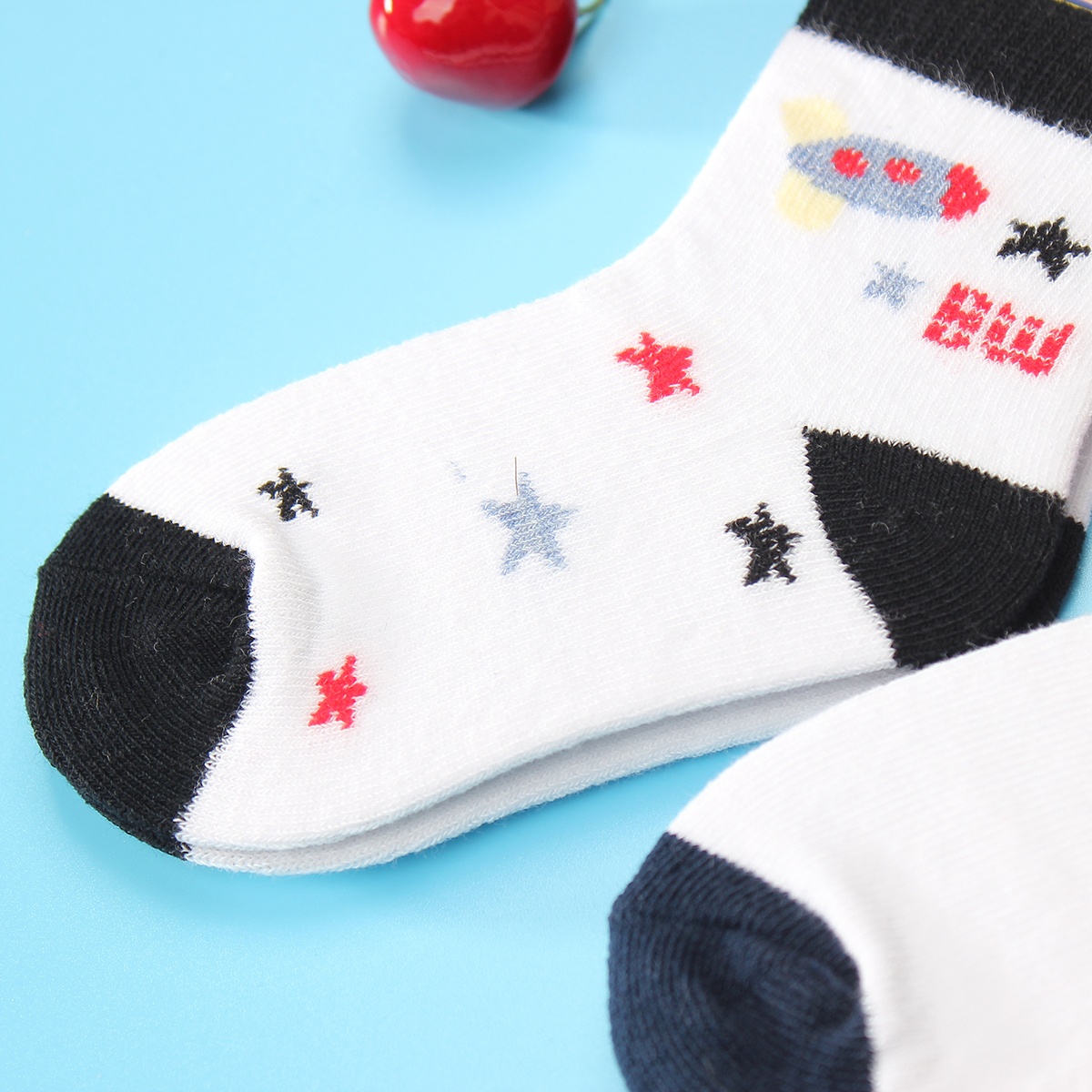 Tất sơ sinh Kiza 2018bss-576 set 3 đôi (6-24M) - hình 6