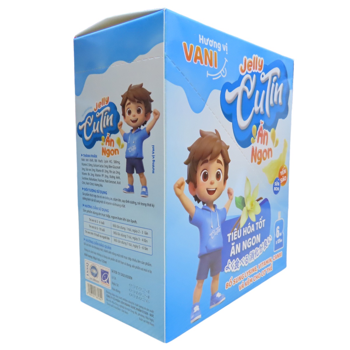 Thạch ăn ngon Jelly Cutin vị Vani 125ml - hình 6