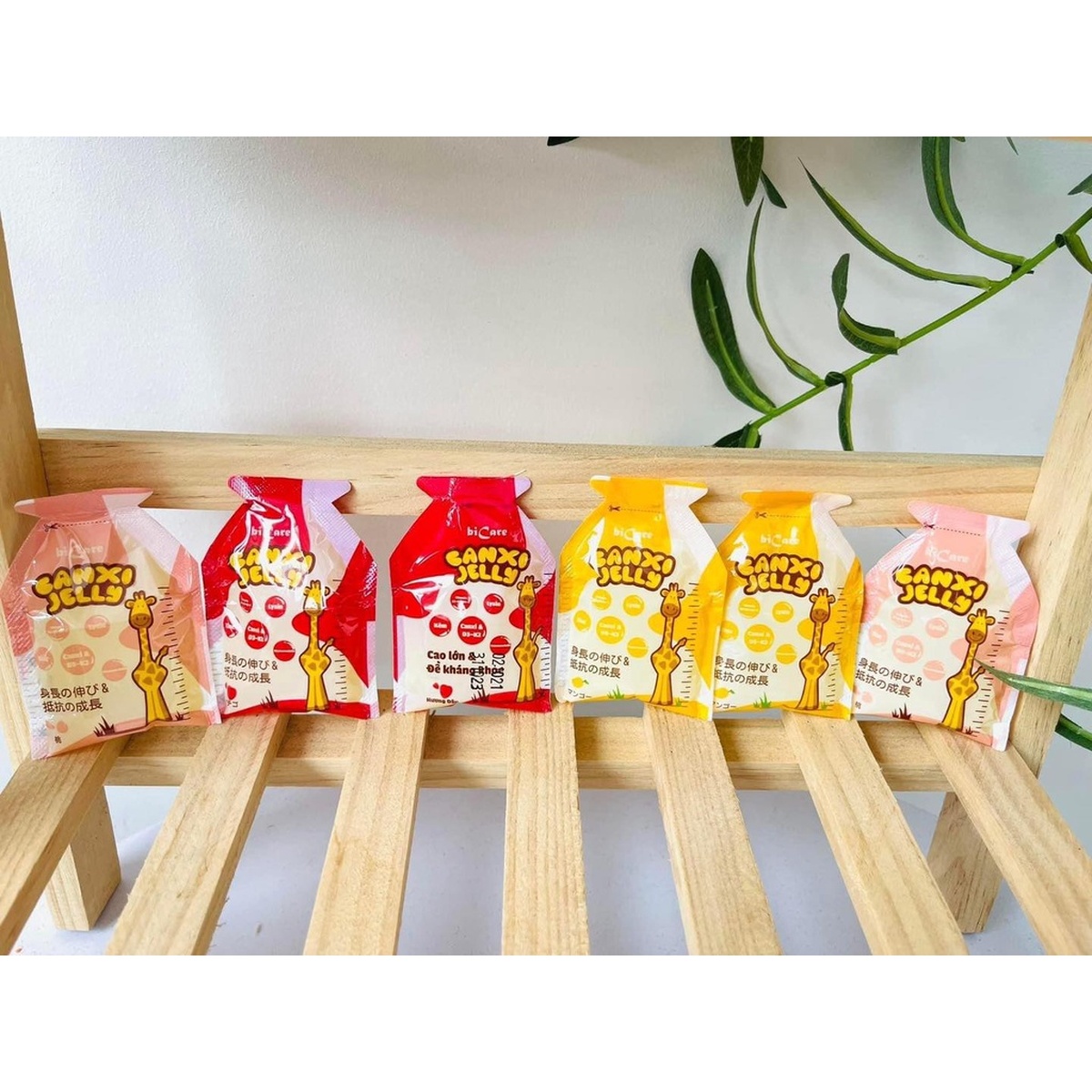 Thạch trái cây Canxi Jelly 3 vị 15 gói - hình 8