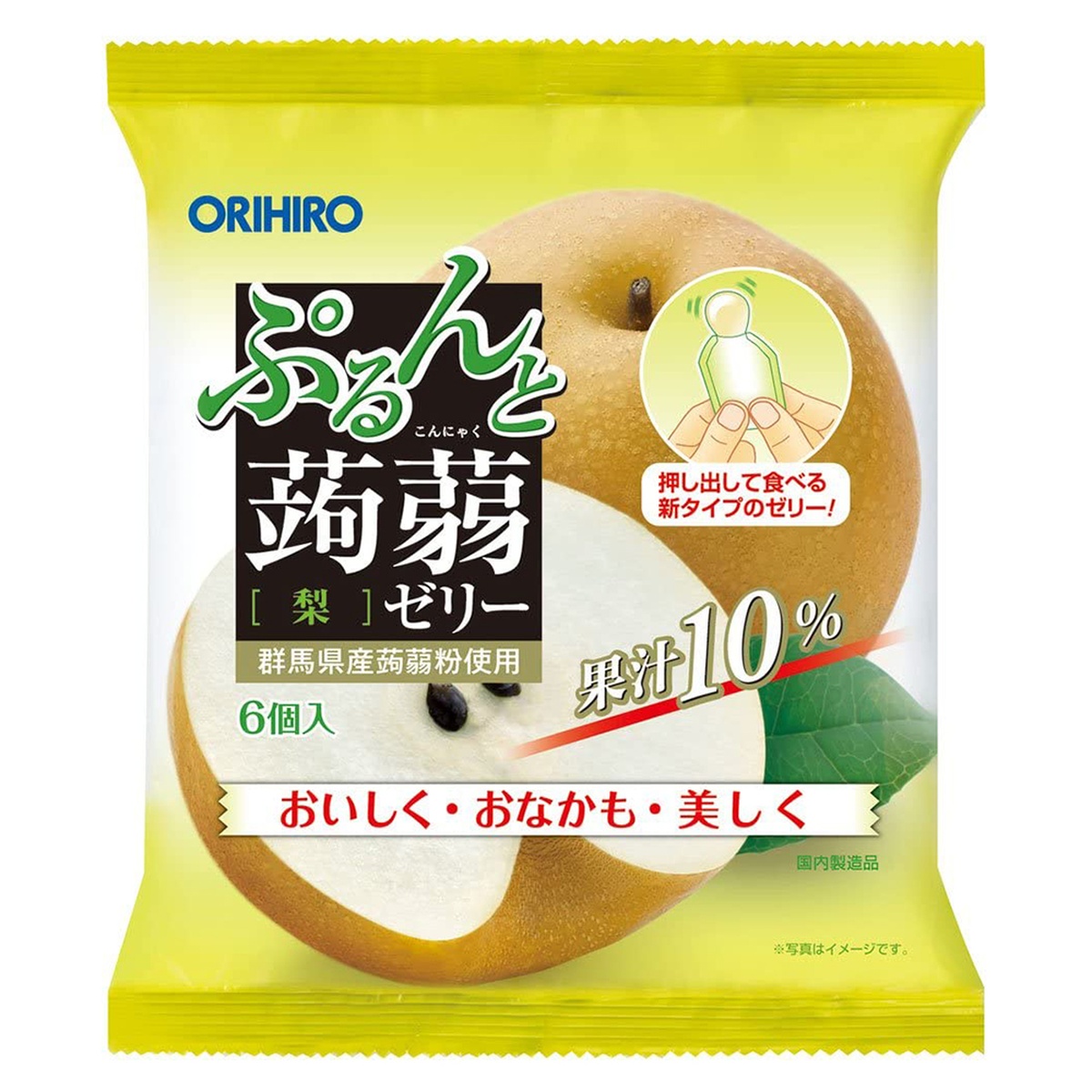 Thạch trái cây Orihiro vị Lê 120g