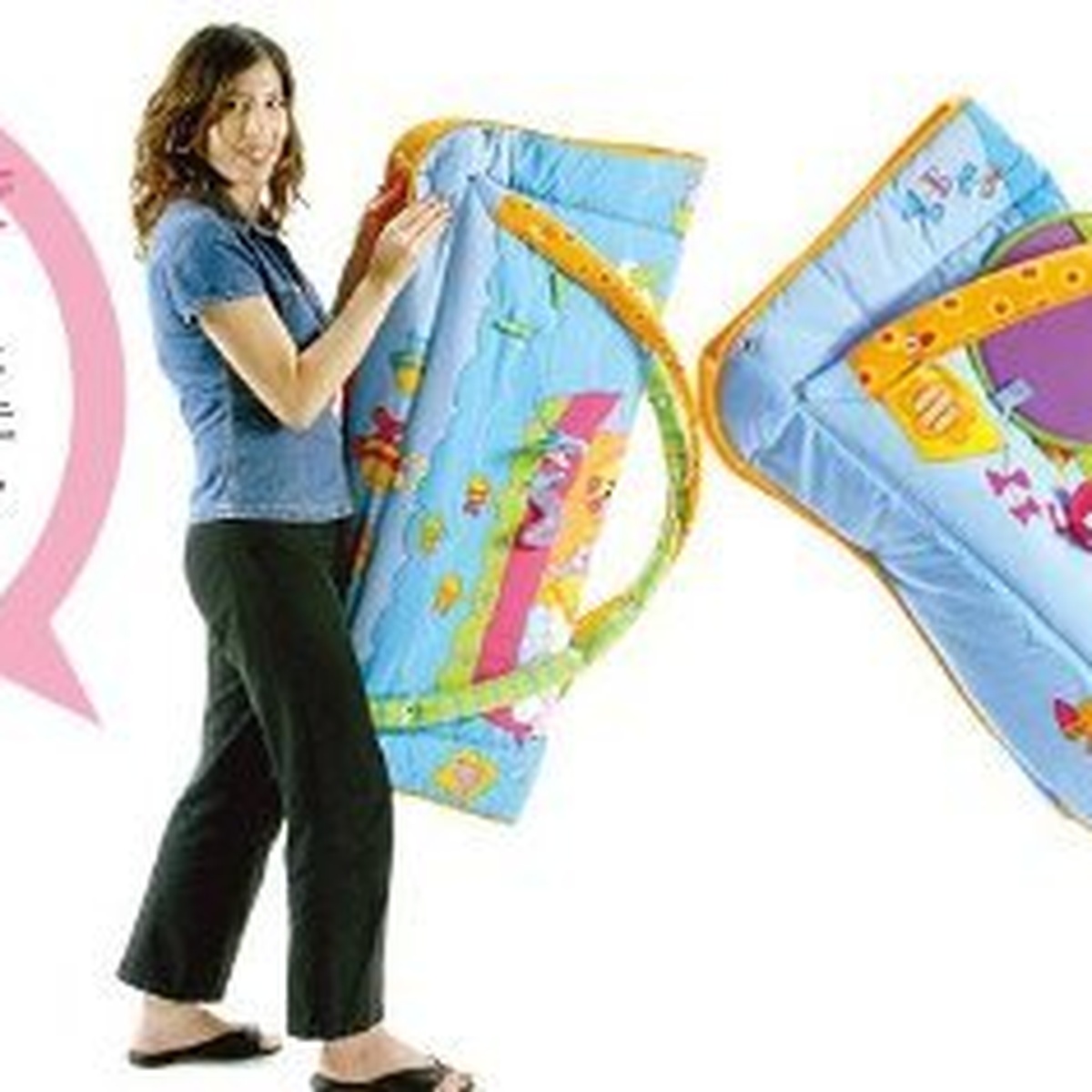 Thảm chơi 3D có nhạc Tiny Love Kick &amp; Play - mặt sau