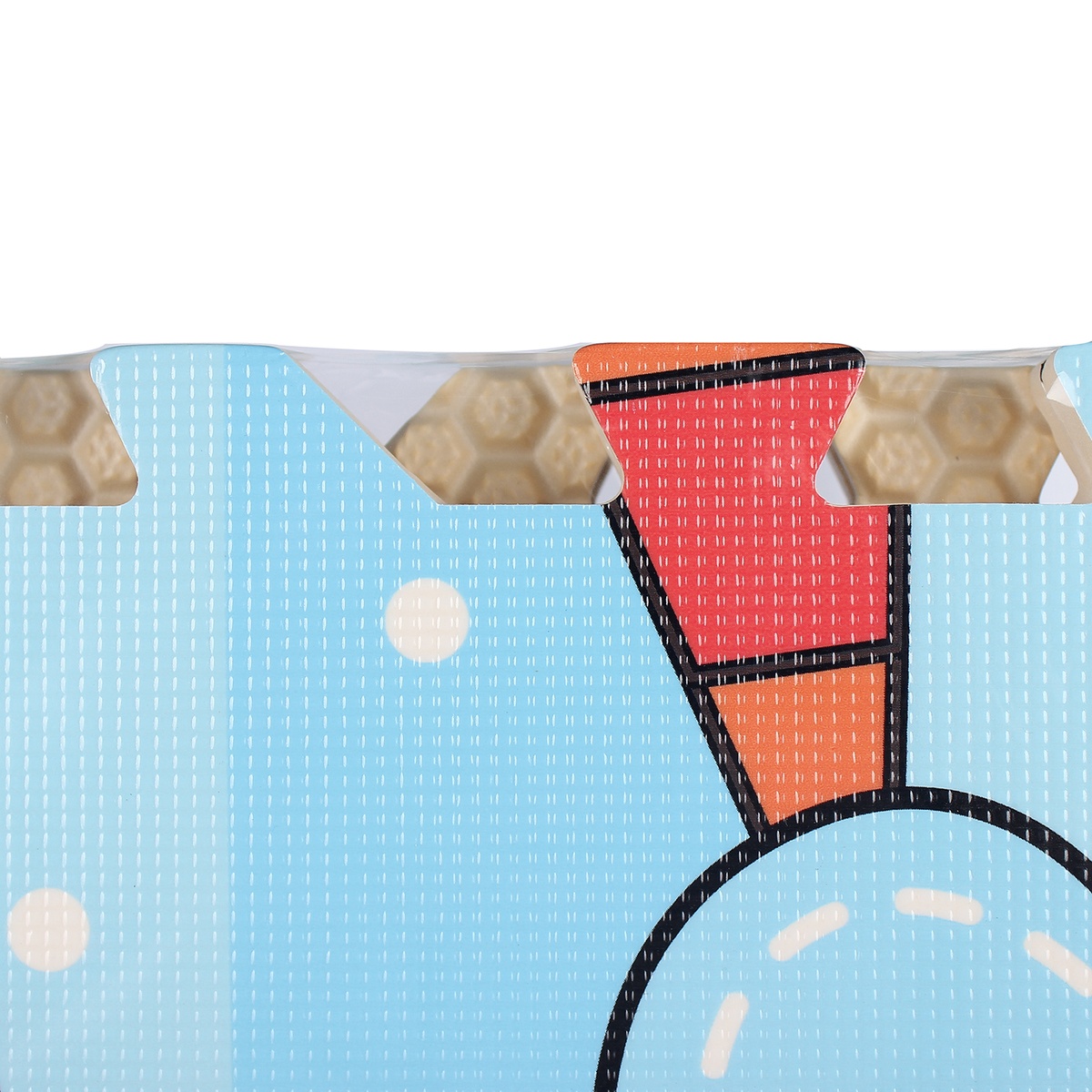 Thảm ghép KidsPlaza Jiong Bear và Sky - mặt trái