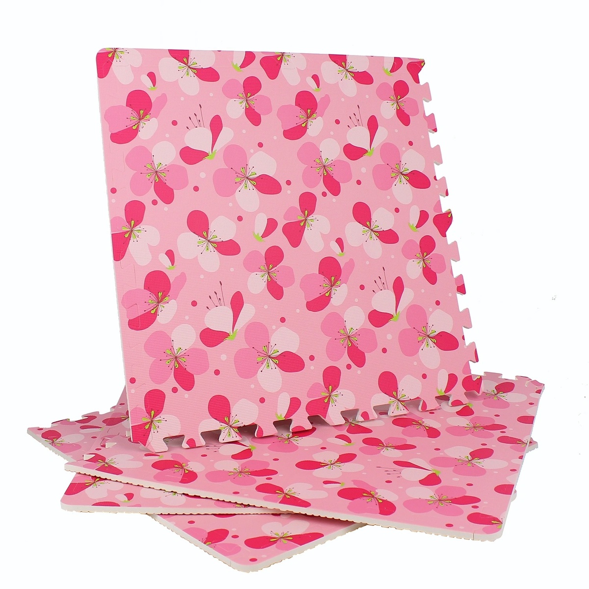 Thảm ghép KidsPlaza Red Sakura