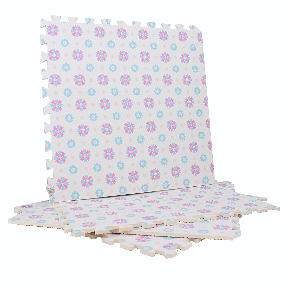 Thảm ghép KidsPlaza White Sunflower