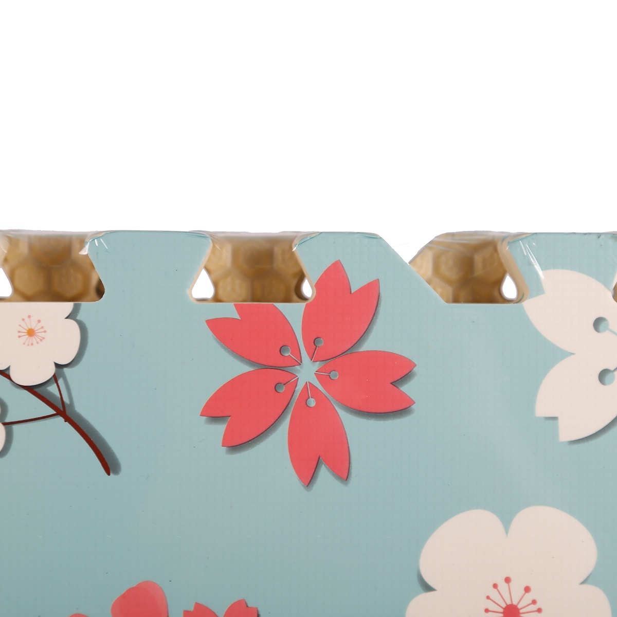Thảm ghép Kiza Blue Sakura - mặt trái
