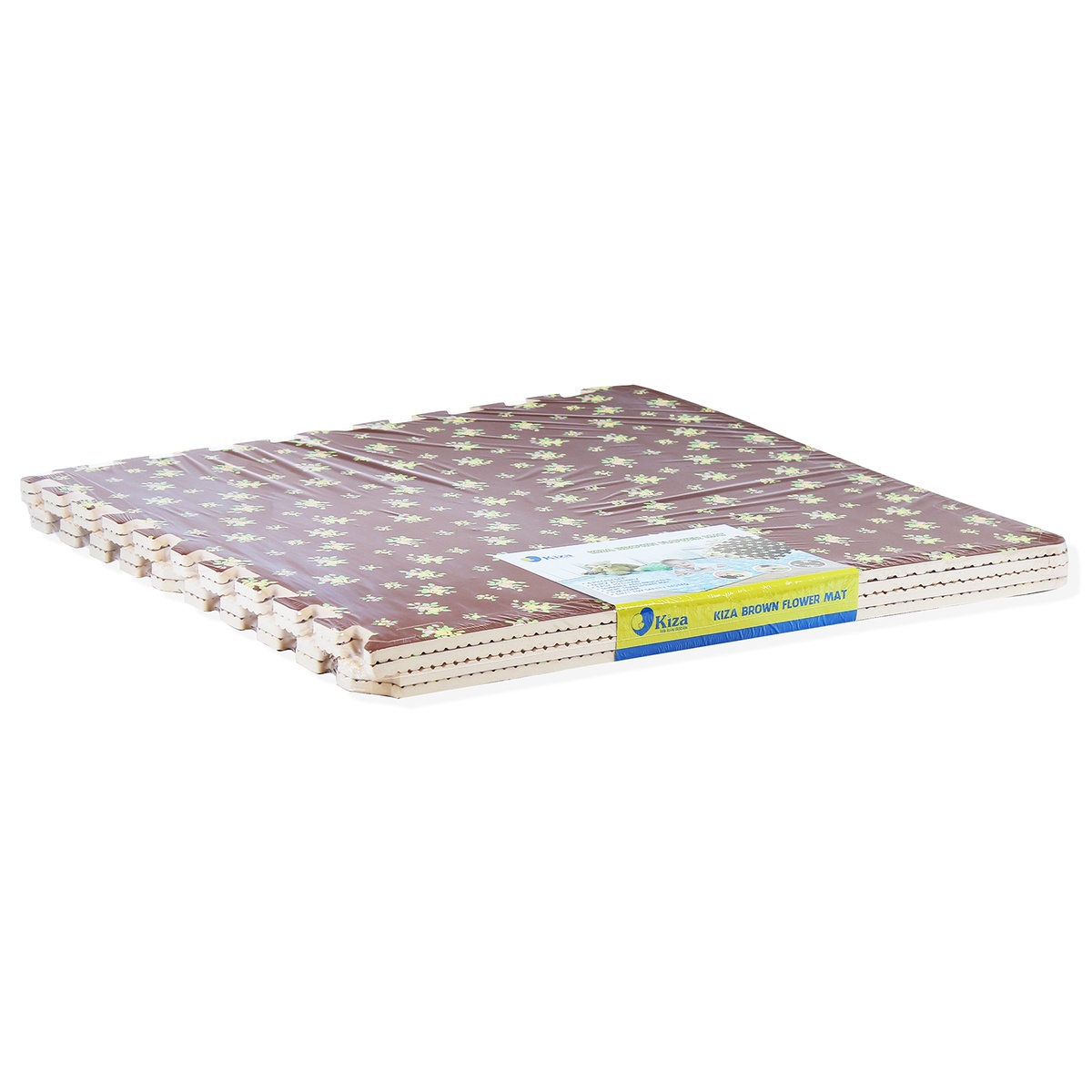 Thảm ghép KIZA Brown Flower - hình 6