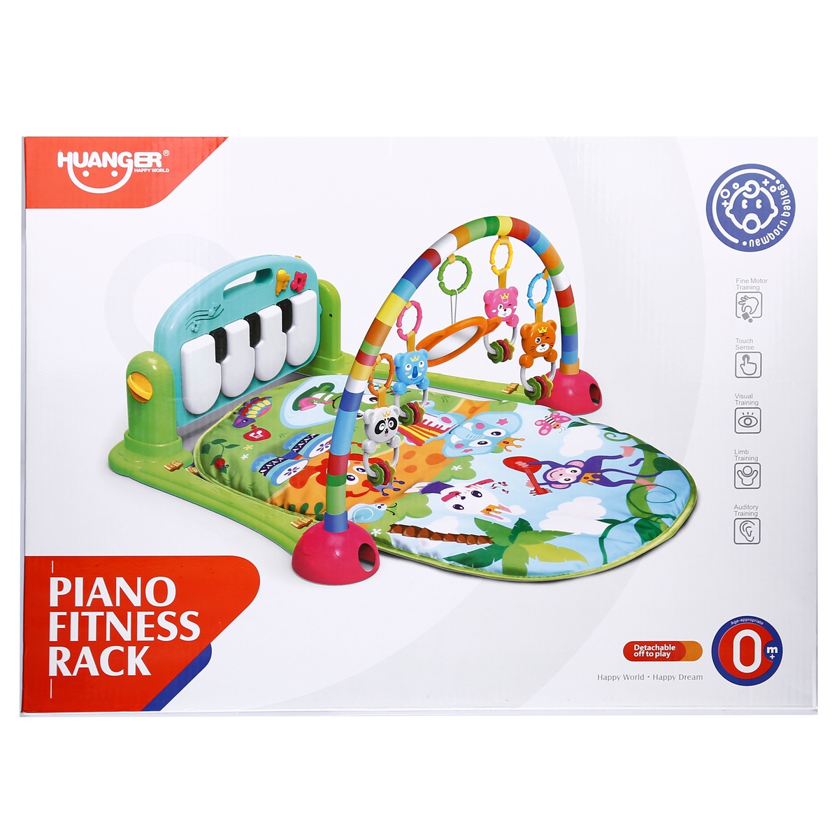 Thảm kèm nhạc treo cũi có đồ chơi trẻ em CY.HE0603 - hình 6