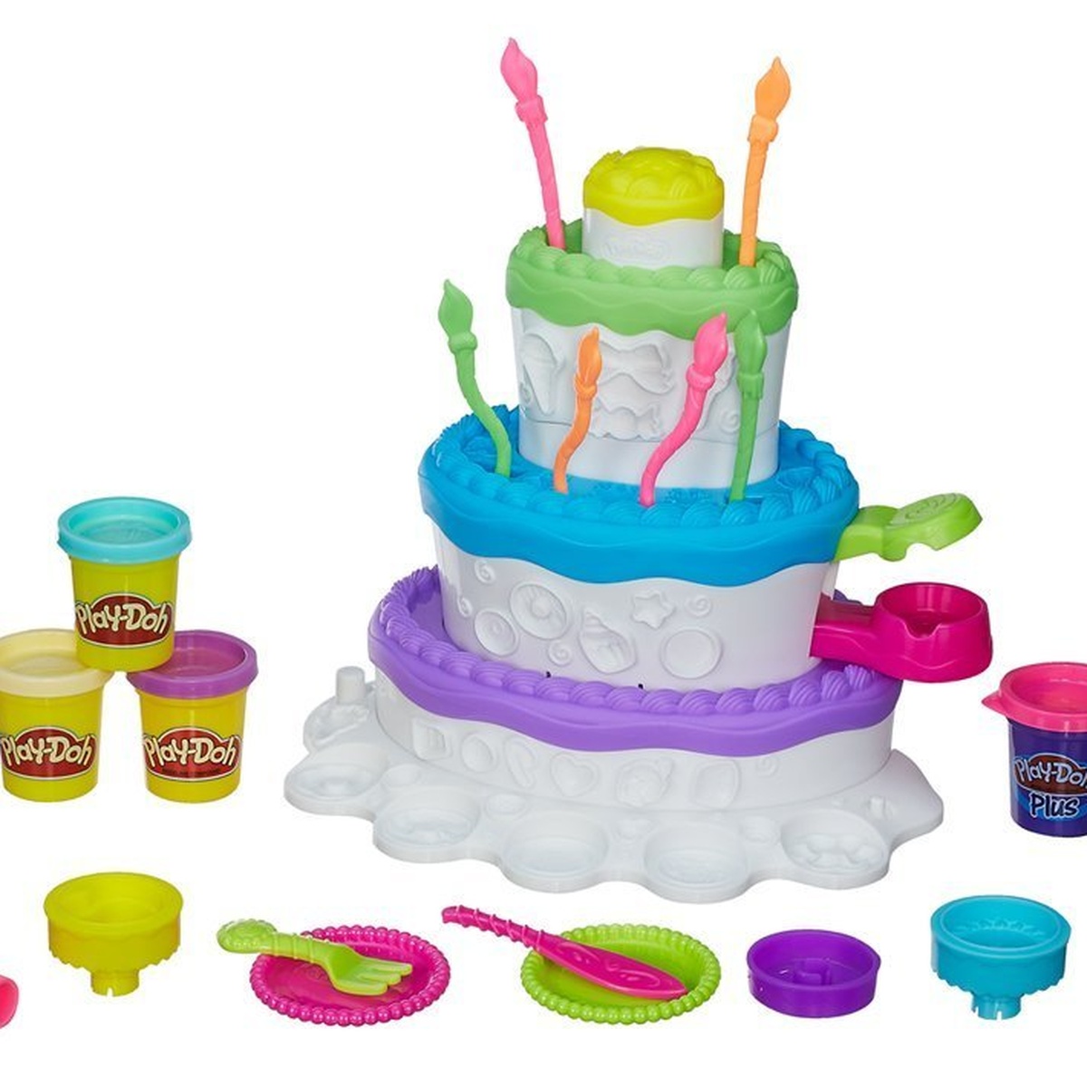 Tháp bánh kem Play Doh A7401 - mặt sau