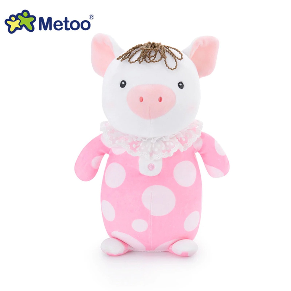 Thú bông đáng yêu Metoo Plush Pig 1482-1 - mặt sau