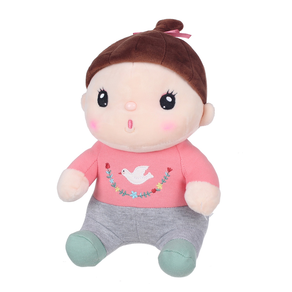 Thú bông Metoo Sitting Sweet Candy Doll With Special Braid 1430-1 - hình 8