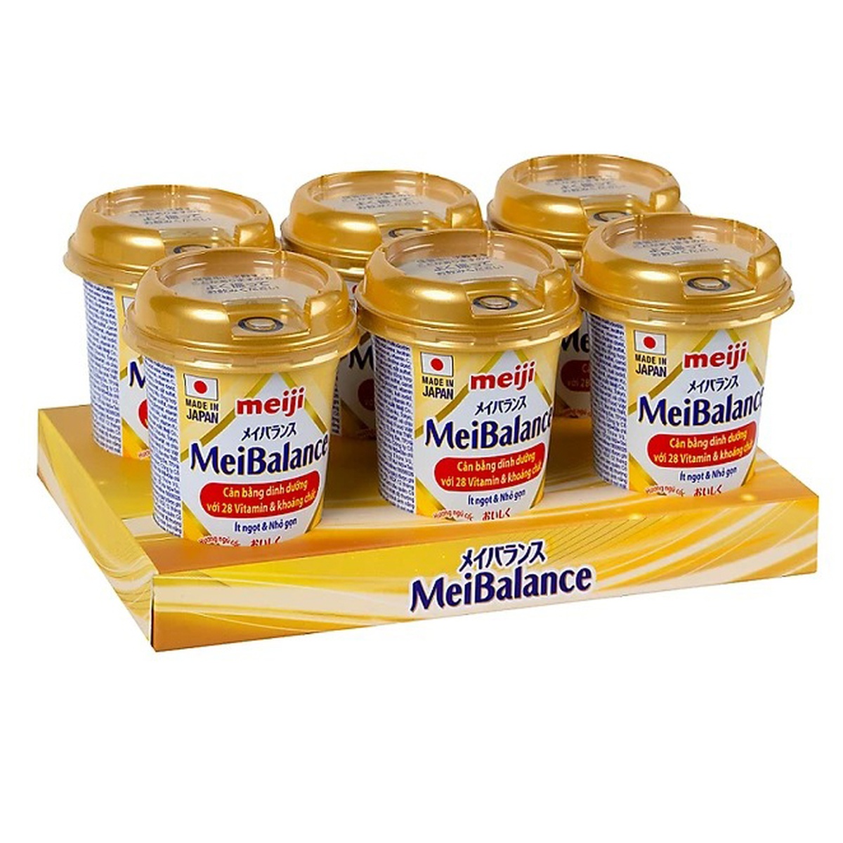 Thực phẩm bổ sung Meiji Meibalance 125ml - mặt sau