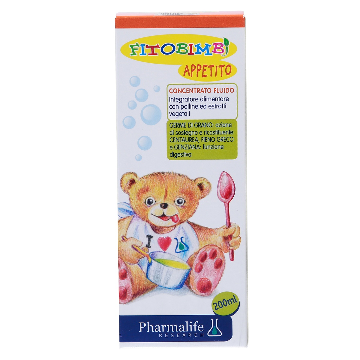 Thực phẩm bảo vệ sức khỏe FITOBIMBI APPETITO - góc nghiêng