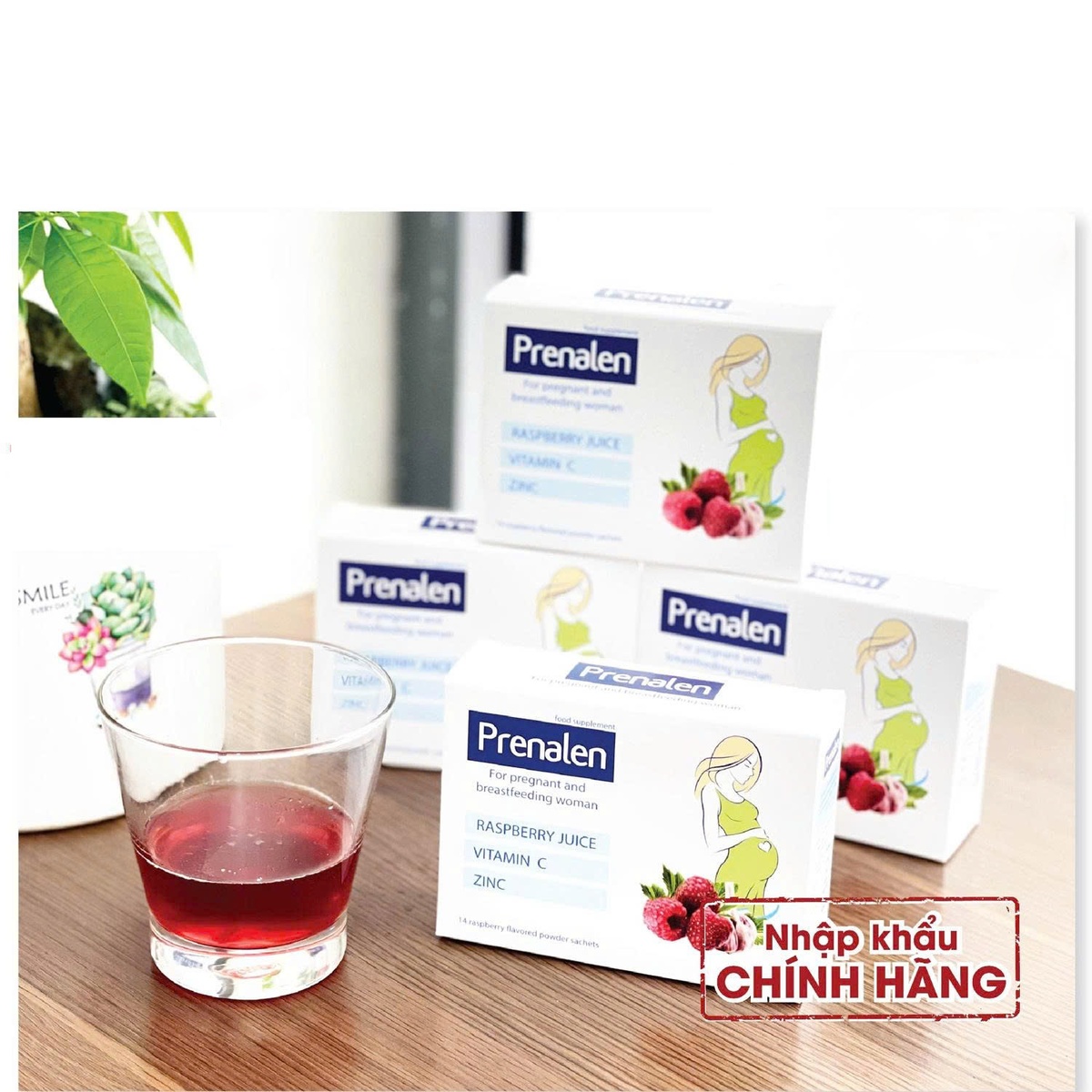 Thực phẩm bảo vệ sức khoẻ Prenalen tăng cường sức đề kháng cho mẹ bầu (14 gói) - góc nghiêng