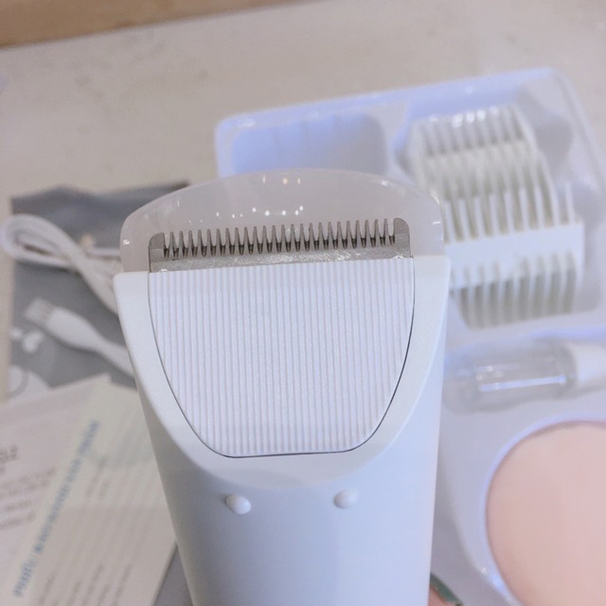 Tông đơ cắt tóc cho bé Moaz BéBé MB-014 - hình 6