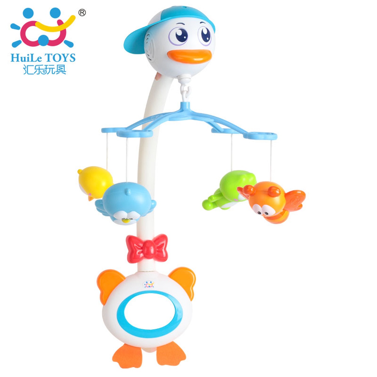 Treo cũi hình vịt Huile Toys HL.858 - mặt trái