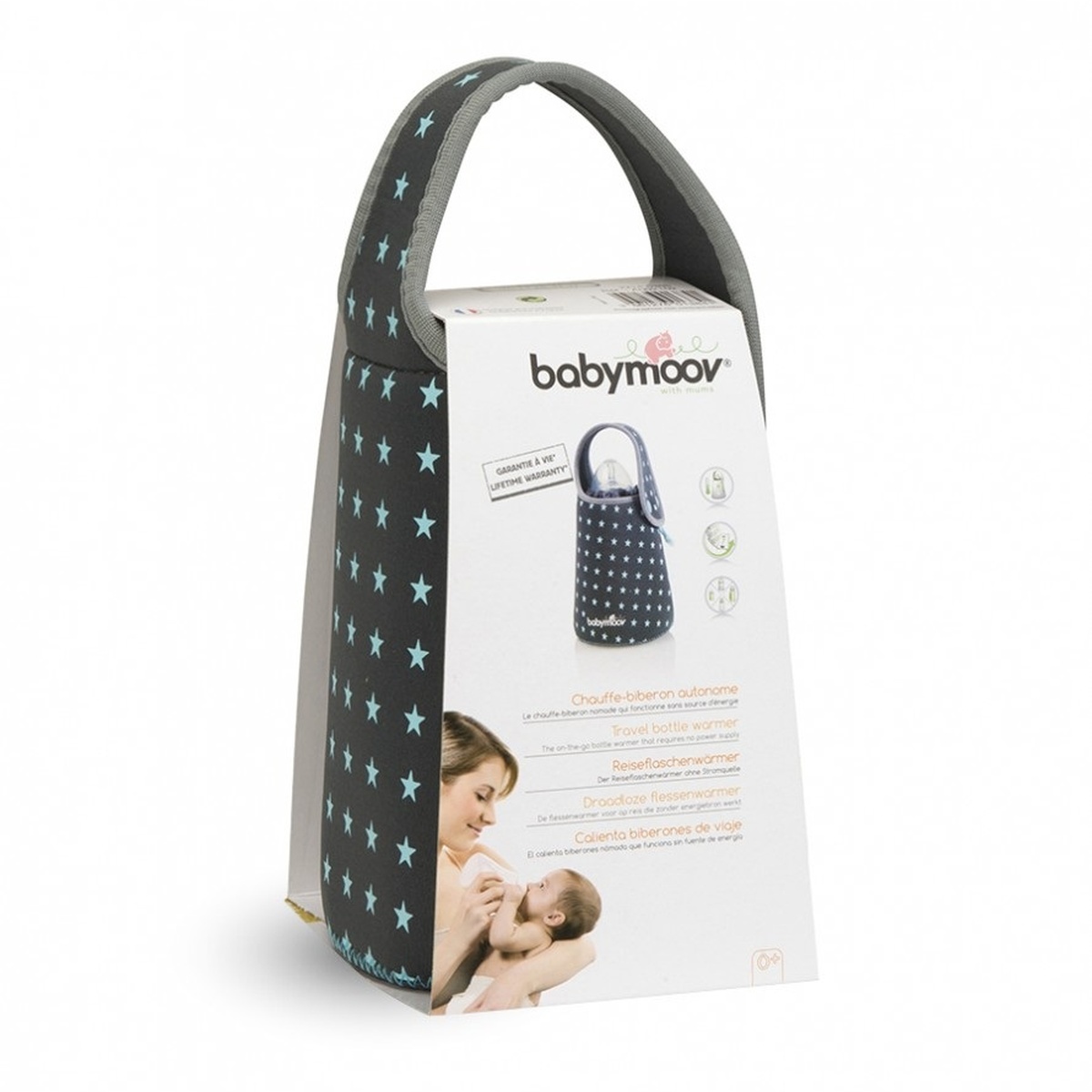 Túi hâm nóng bình sữa không dùng điện Babymoov BM01384 - mặt trái