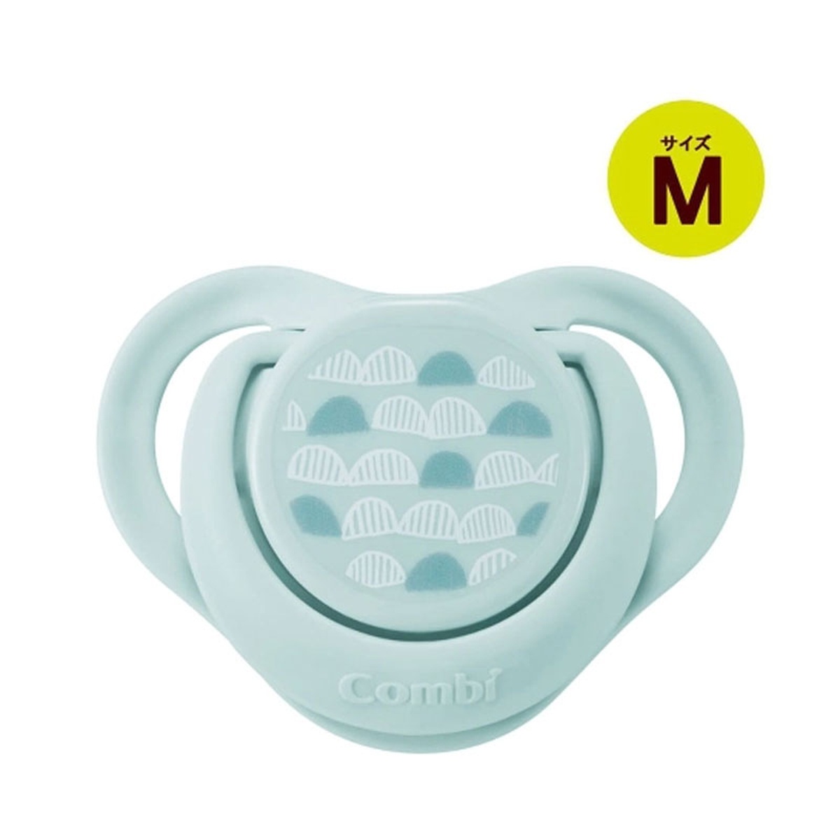 Ty ngậm Combi siêu nhẹ size M 3-10M (Xanh) - mặt trái