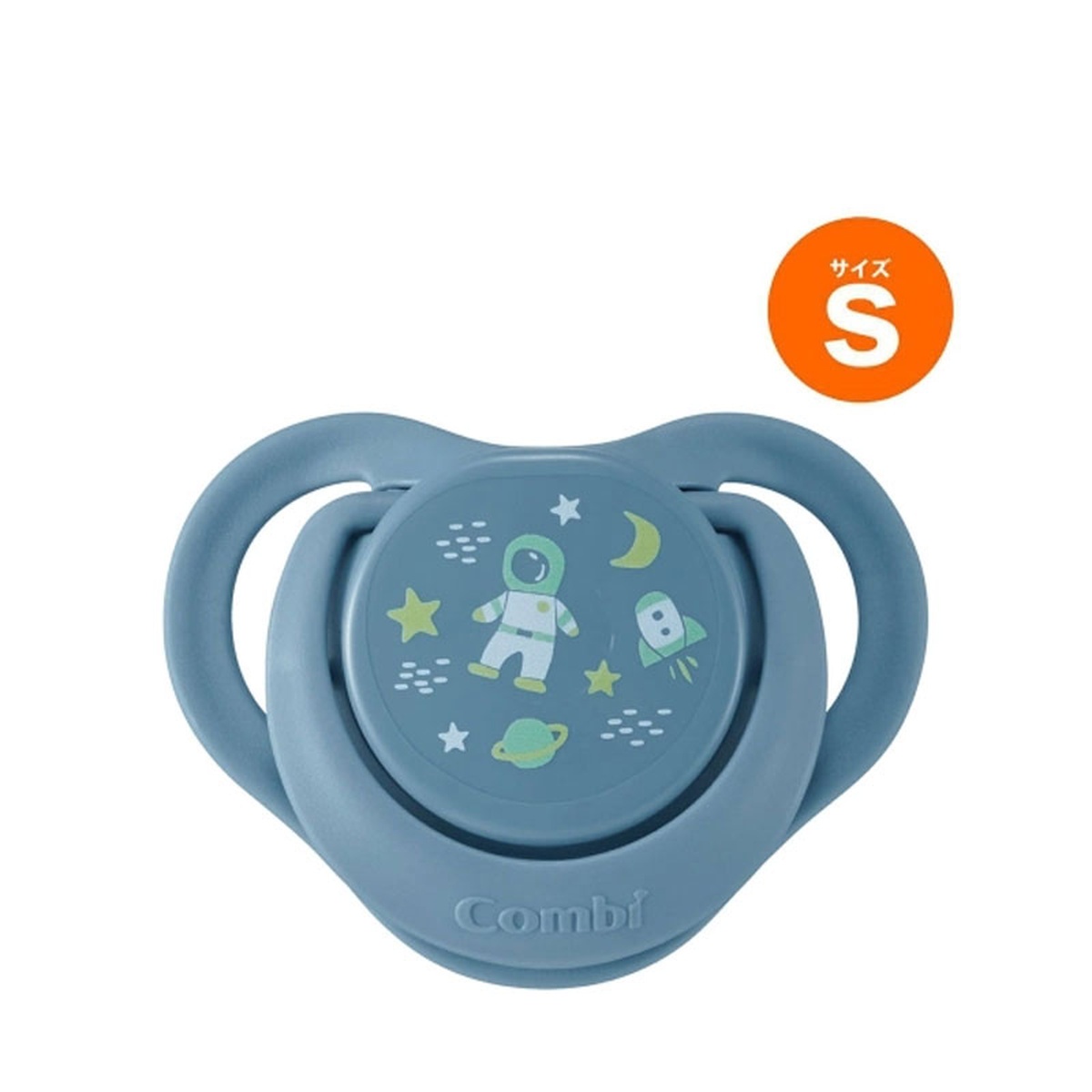 Ty ngậm Combi siêu nhẹ size S 0-3M (Xanh) - mặt trái