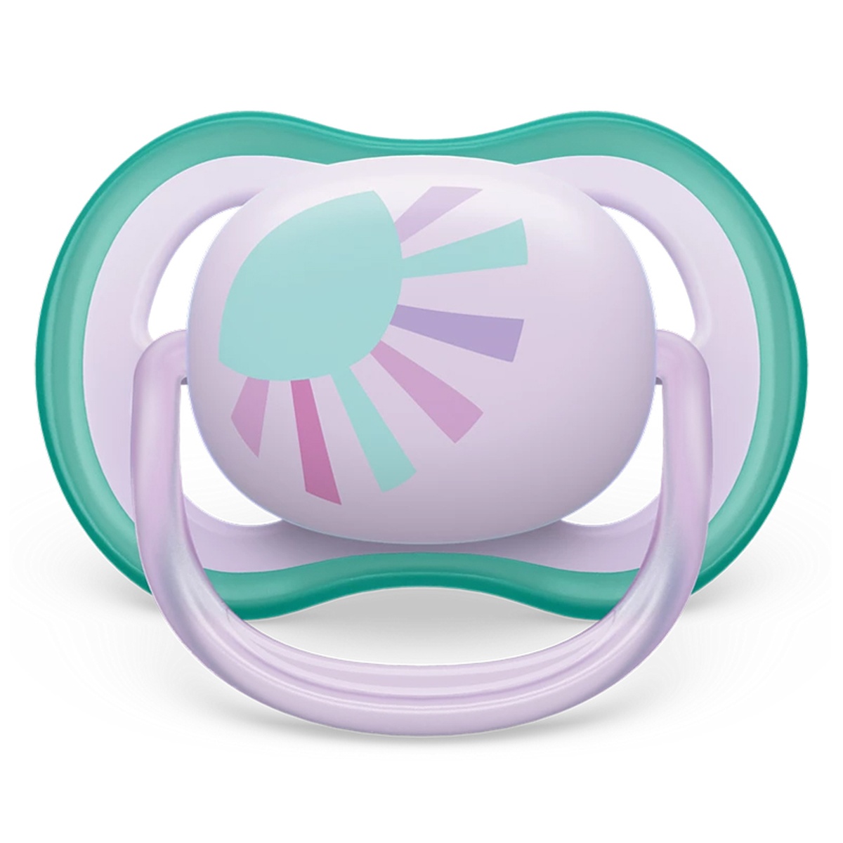 Ty ngậm đơn thông khí Philips Avent SCF086/04 cho bé 0-6M - mặt trái