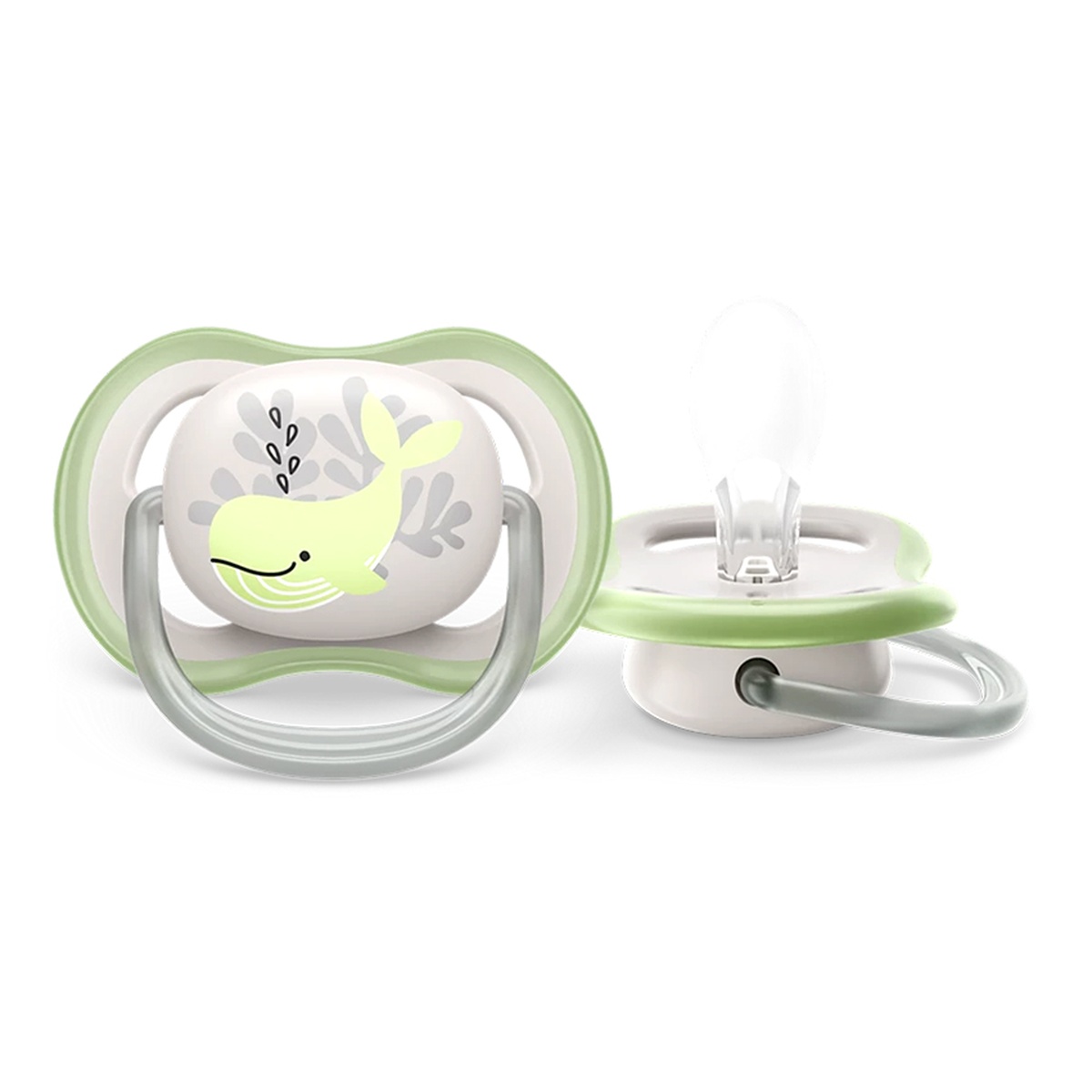 Ty ngậm thông khí cho bé Philips Avent SCF086/05 (6-18M) - mặt trái