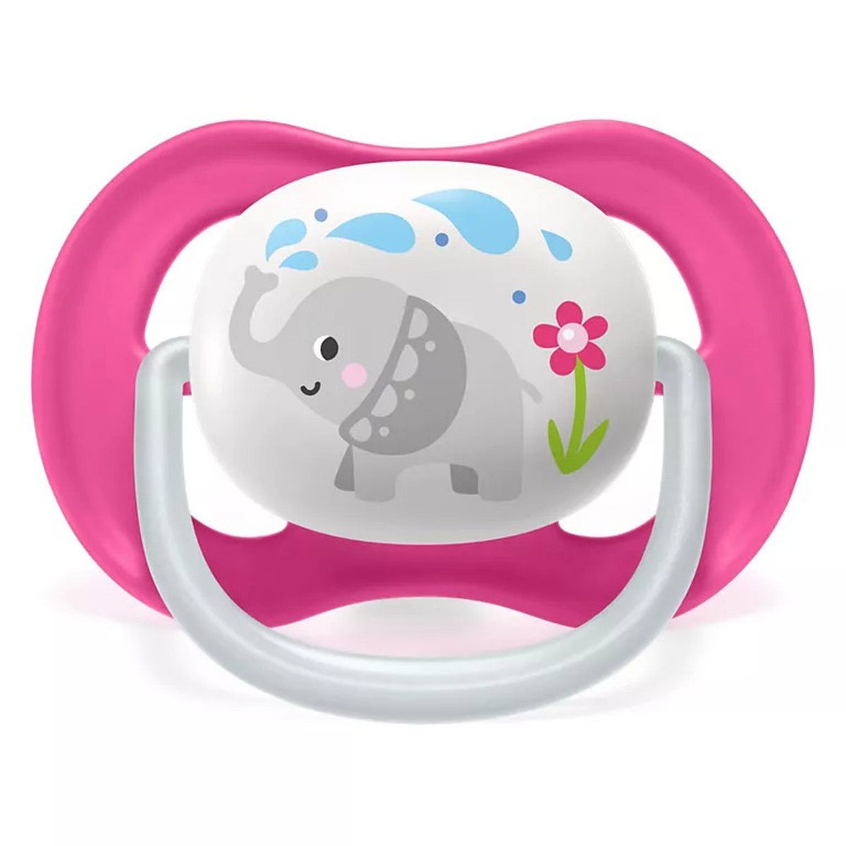 Ty ngậm thông khí lime Philips Avent 6-18M SCF080/08 vỉ đôi (Hồng, tím) - hình 6