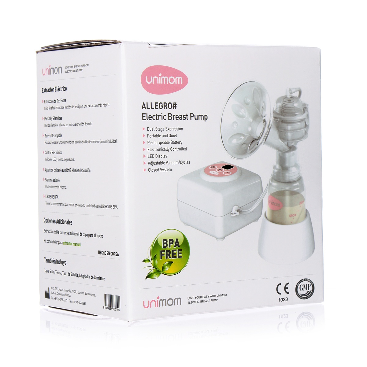 Máy hút sữa đơn Unimom Allegro UM880106 - hình 14