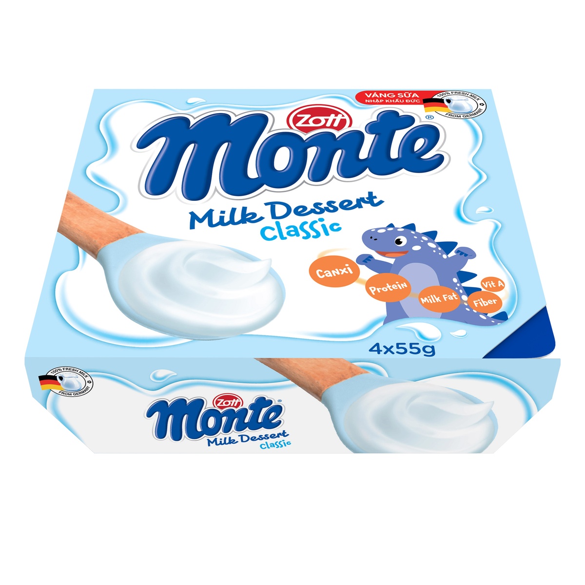 Váng sữa Zott Monte Classic 4x55g - hình 7