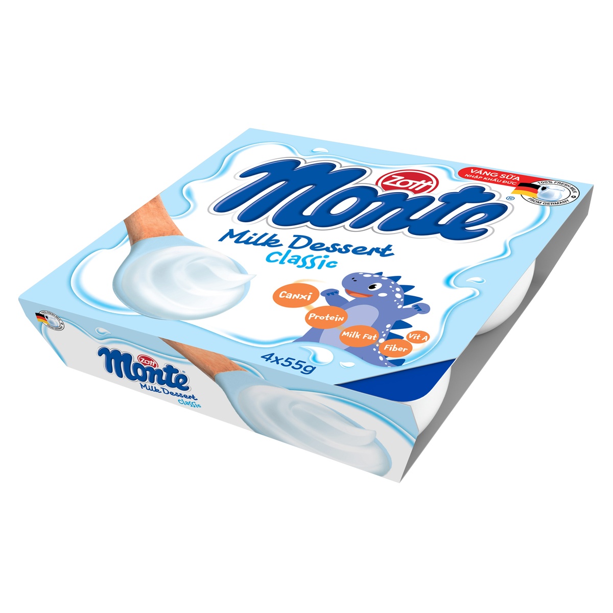Váng sữa Zott Monte Classic 4x55g - hình 8