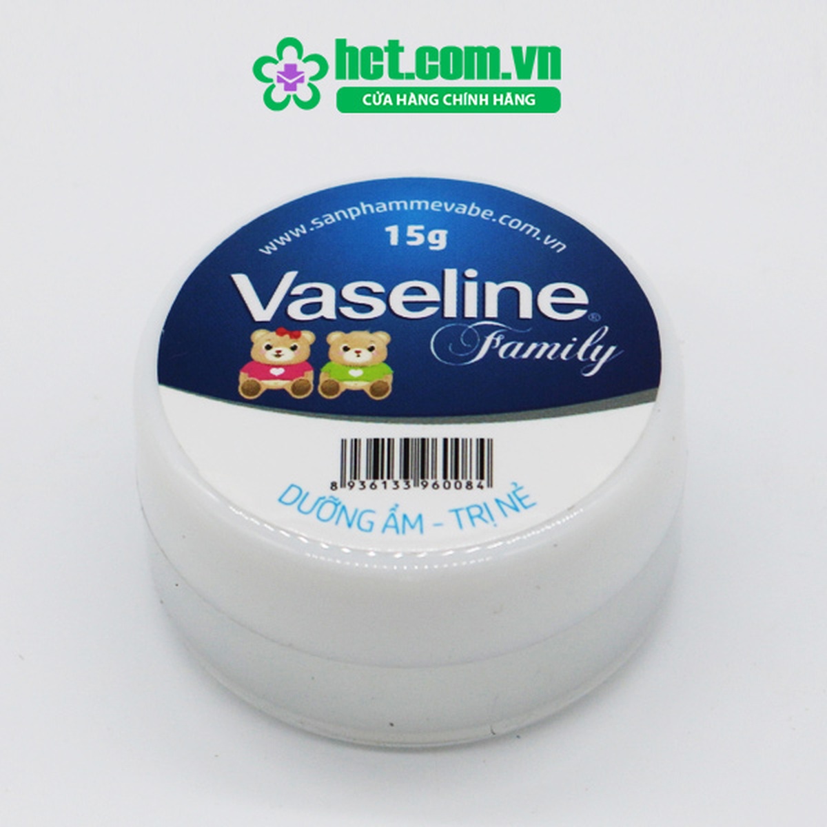 Kem duong am Vaseline 15g (Khuyến mãi không bán)