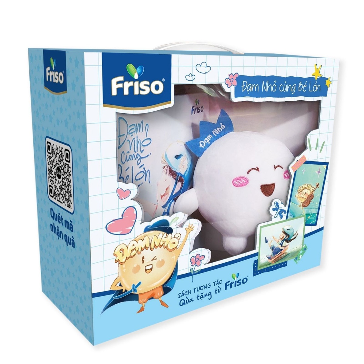 Bộ sách đạm cho bé Friso (Khuyến mãi không bán)