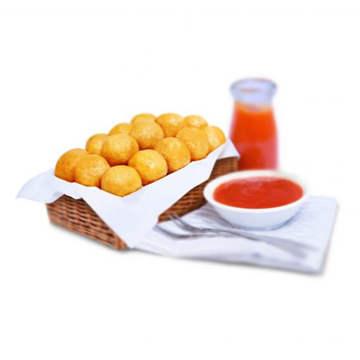 Viên ngộ nghĩnh Tôm 420g DD21 - mặt trái