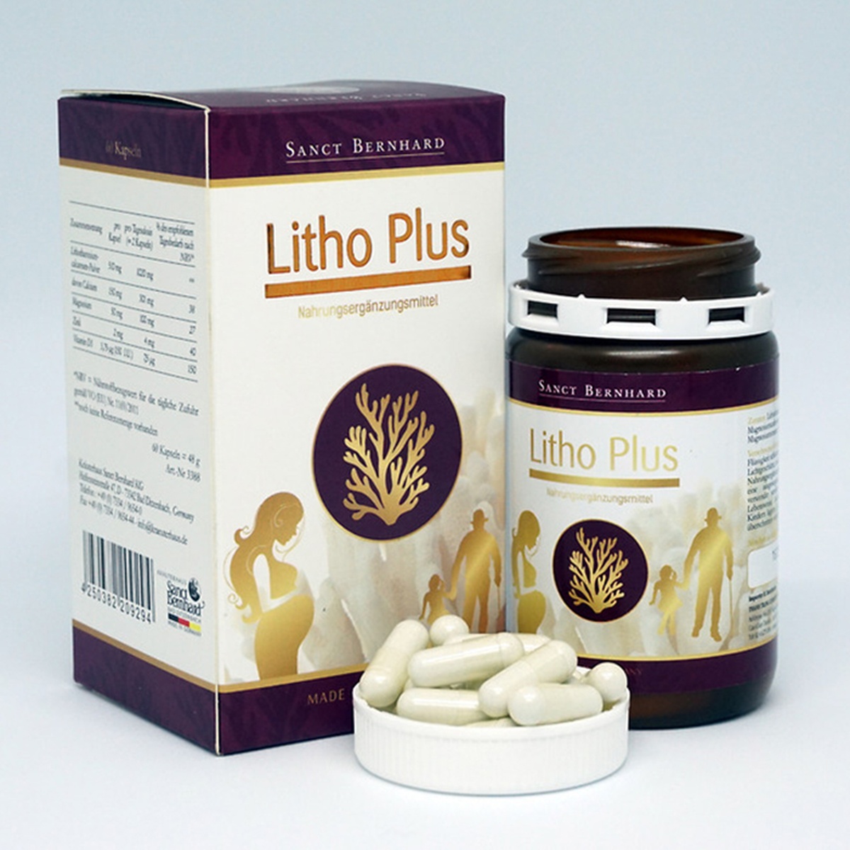 Viên uống Litho Plus bổ sung Canxi dành cho bà bầu (30 viên) - hình 6