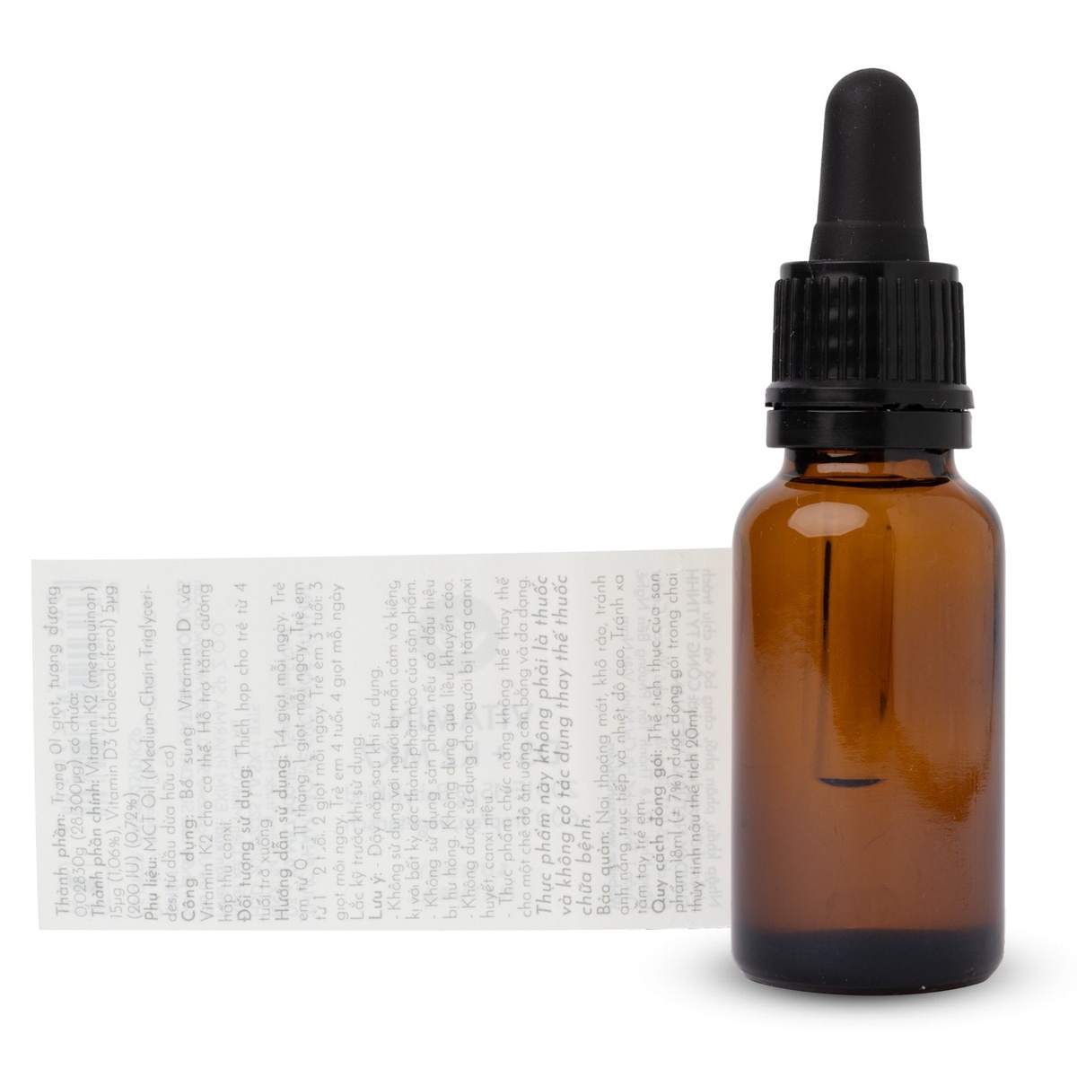 Vitamin D3K2 MK7 Sunday Natural 20ml của Đức - hình 10