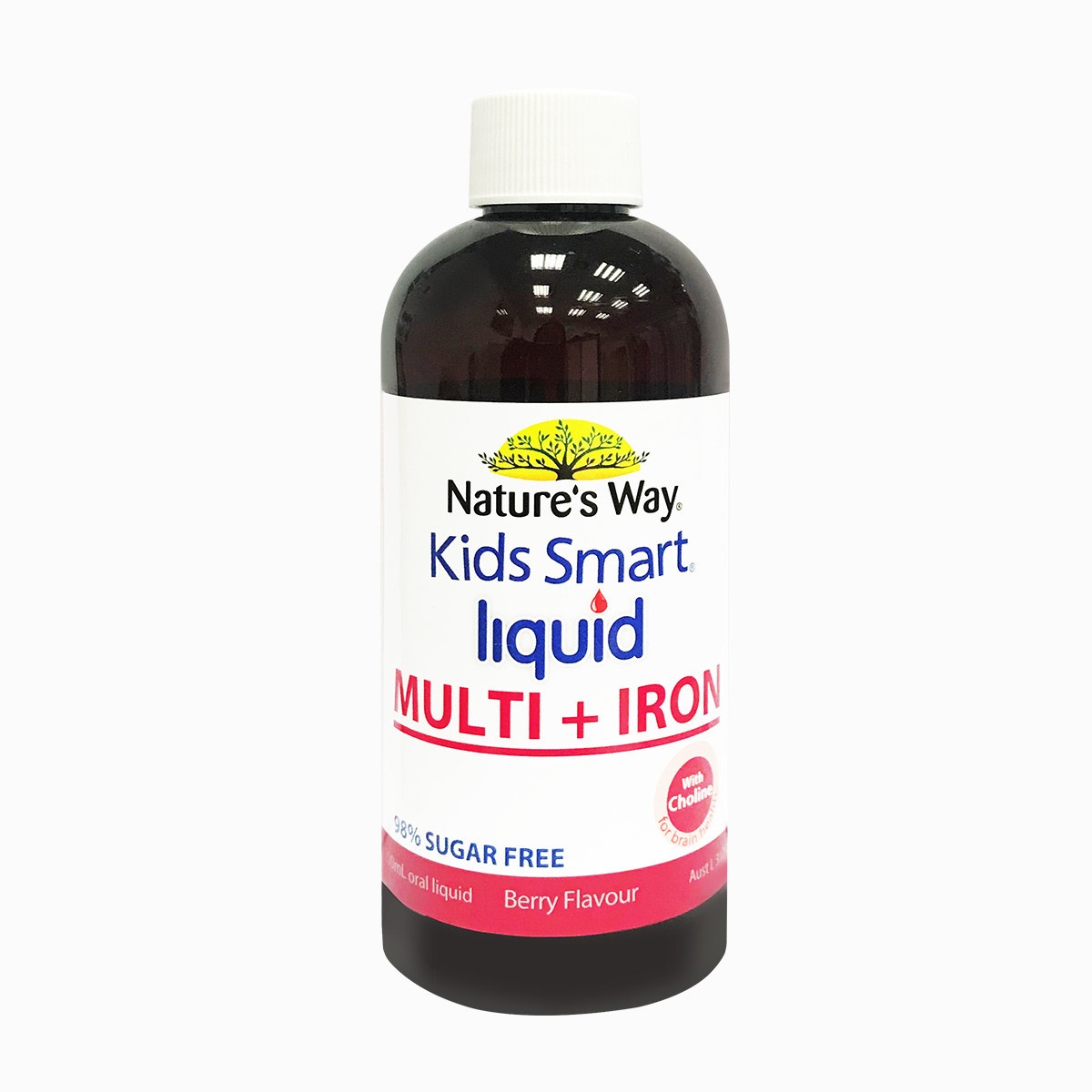 Thực phẩm bảo vệ sức khỏe NATURE'S WAY KIDS SMART LIQUID MULTI + IRON - mặt phải