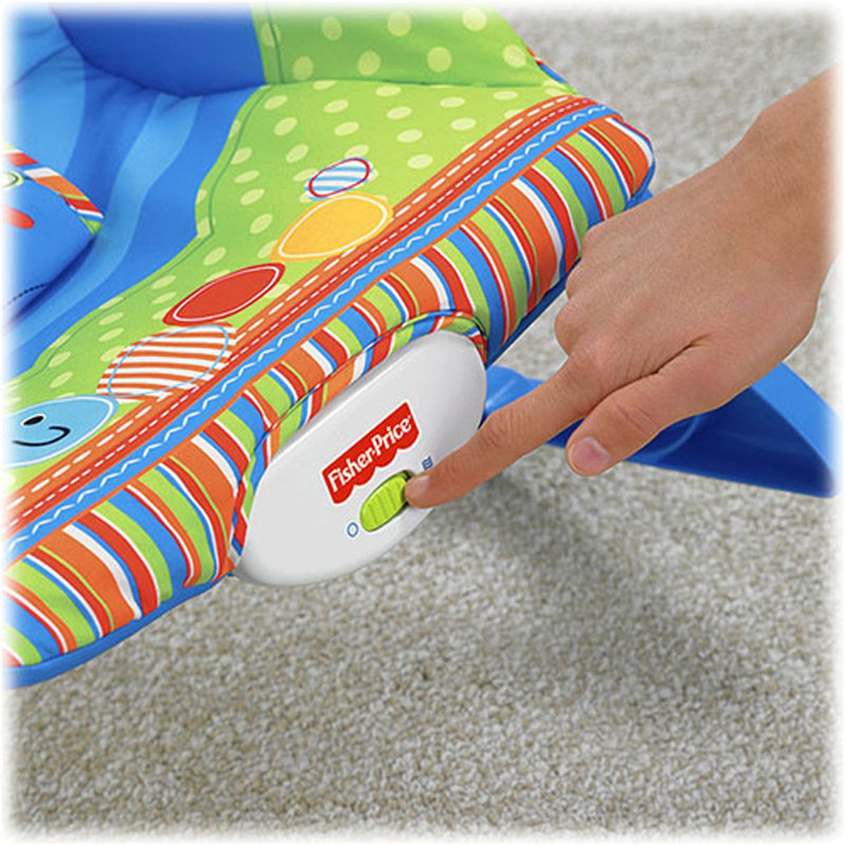 Ghế rung Fisher Price X7033 - 2010 - mặt sau